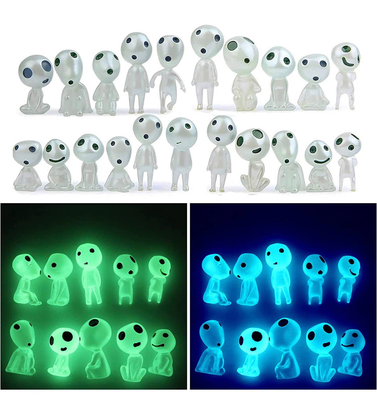 Glow in the Dark Tree Sprites Fairy Princess Mononoke