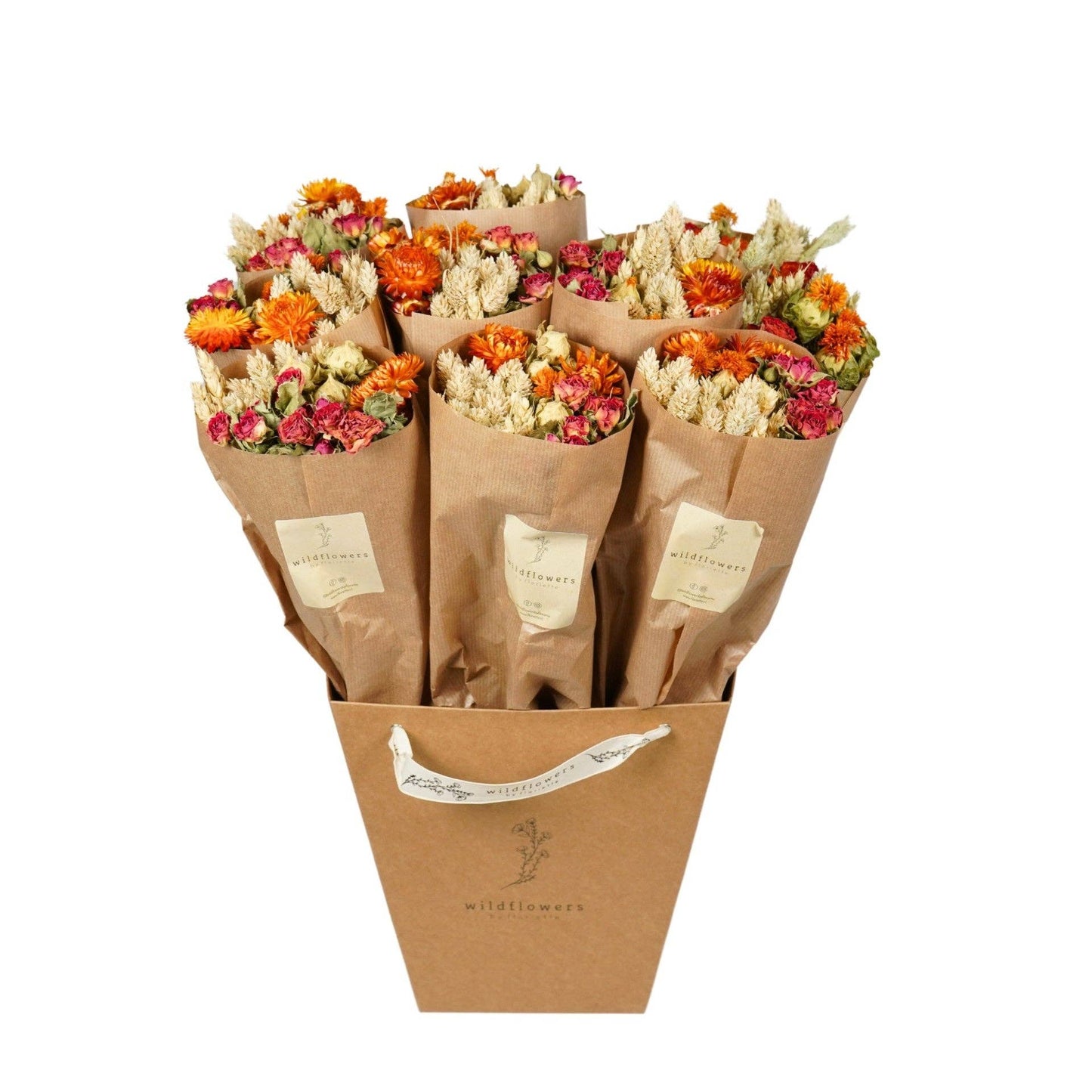 Autumn/Fall Dried Flower Bouquet | Fall Home Decor