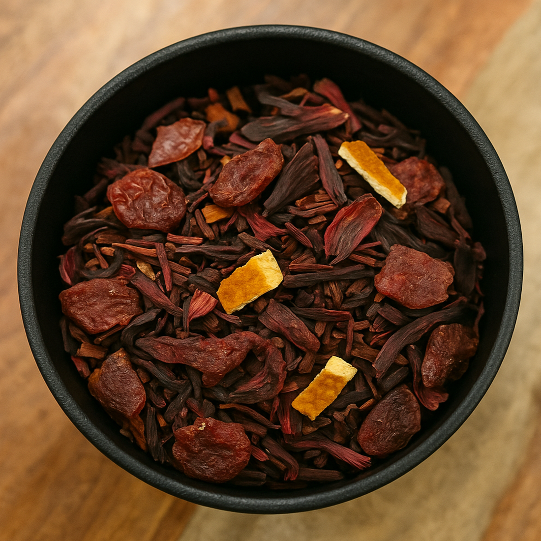 Cranberry Orange Herbal Tea (Aspalathus Linearis): 1 lb