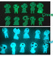 Glow in the Dark Tree Sprites Fairy Princess Mononoke