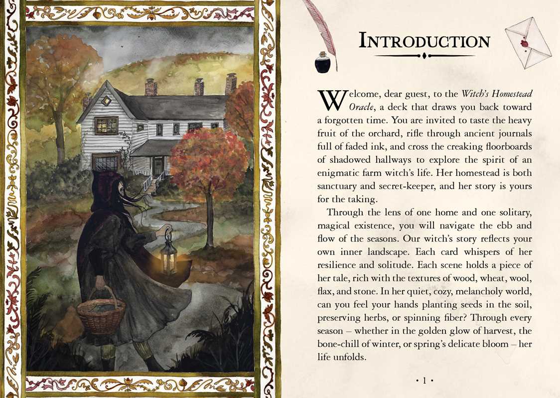 Witch's Homestead Oracle by Hadas Knox: Flashcards; 160 pages / English