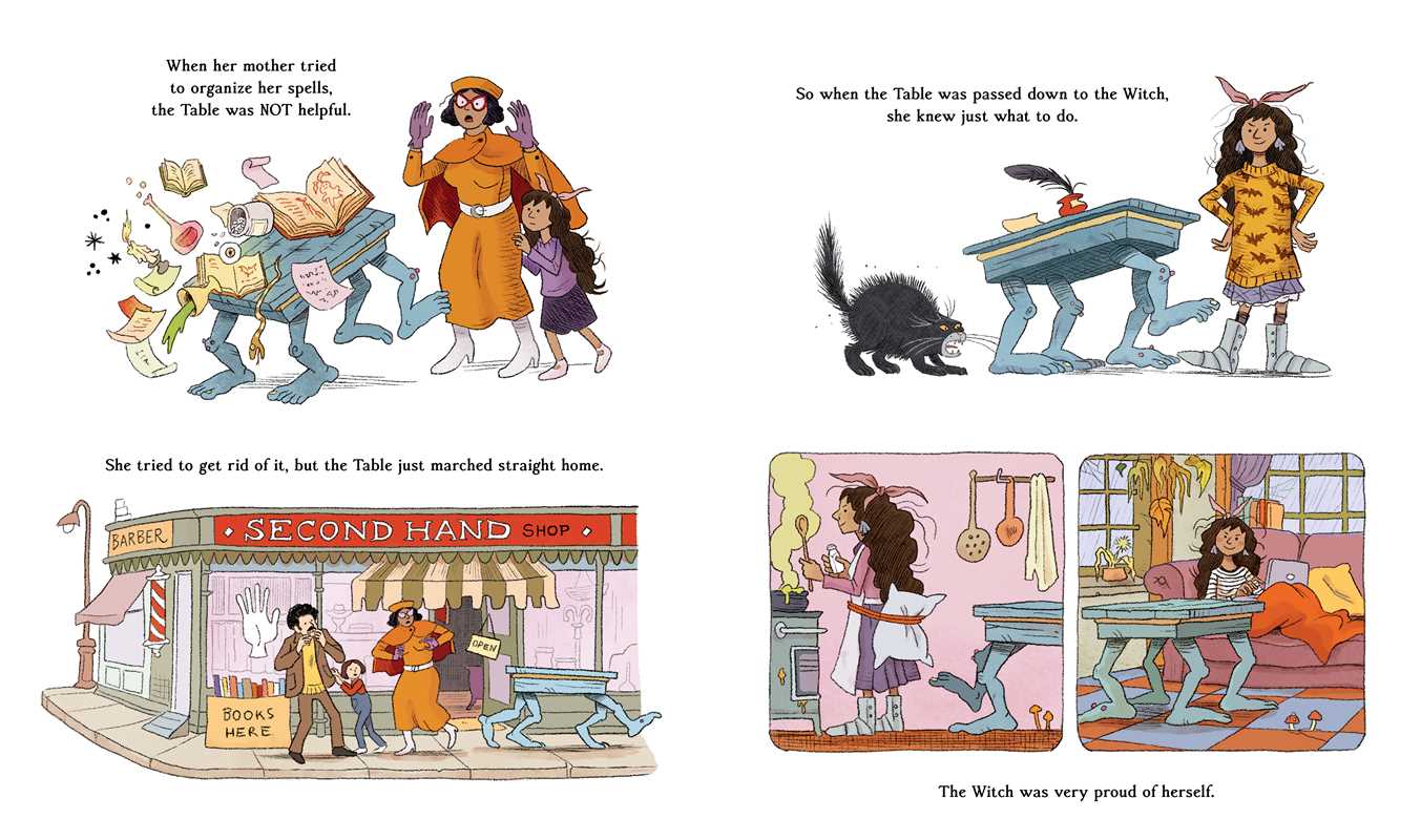 Witch's Table (A Funny, Magical Picture Book for Kids) by Melinda Beatty: Hardcover; 32 pages / English
