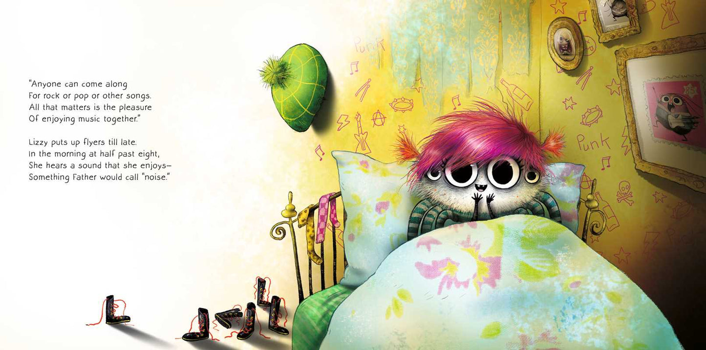 Lizzy Longlegs by Kai Lüftner: Hardcover; 32 pages / English