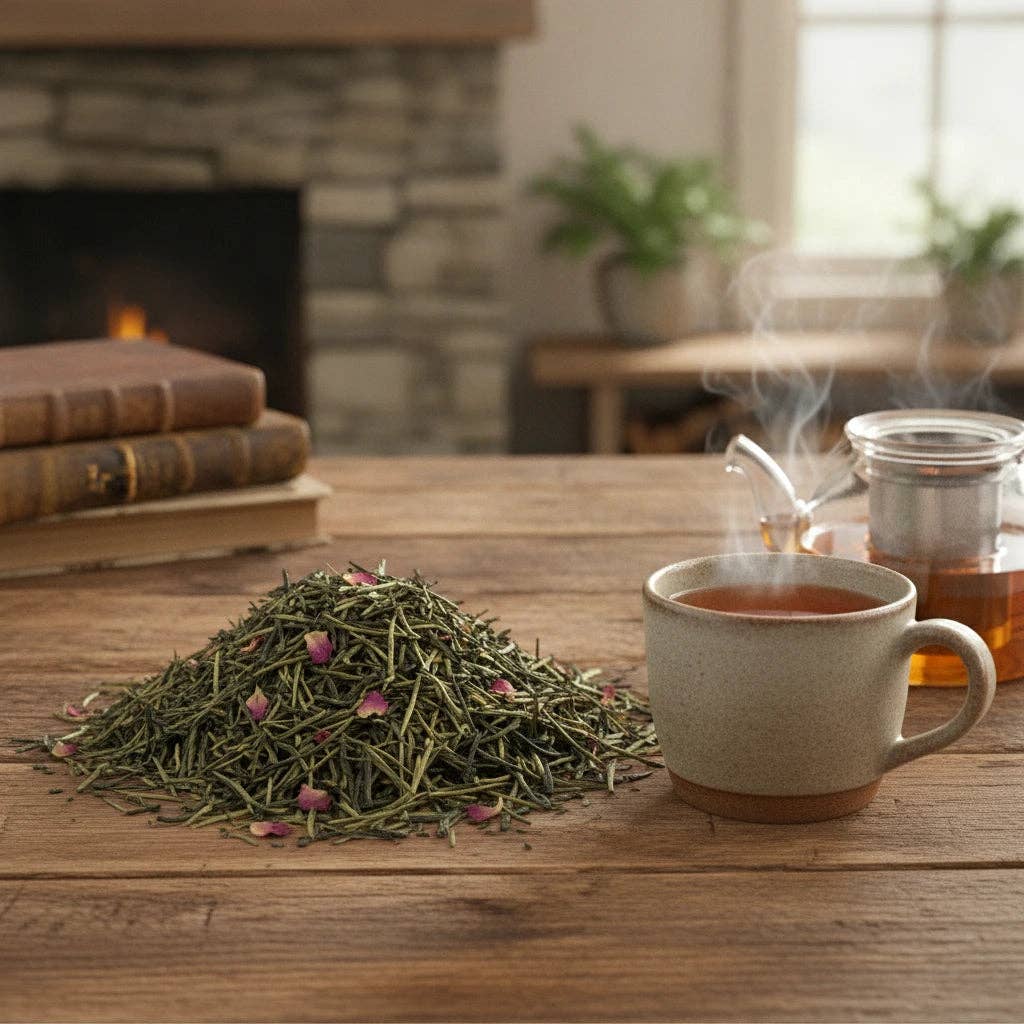 Pomegranate Green Tea (Camellia Sinensis): 1 lb