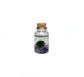 Tiny Marimo Moss Ball Terrarium with Amethyst Gemstones: Single