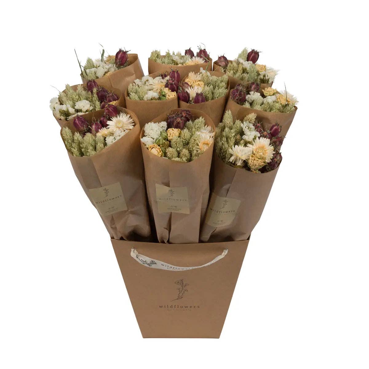 Natural Dried Flower Bouquet | Home Decor