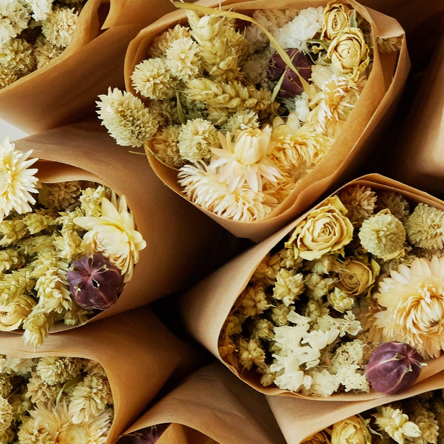 Natural Dried Flower Bouquet | Home Decor