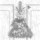 Green Witch's Coloring Book by Arin Murphy-Hiscock: Paperback; 80 pages / English