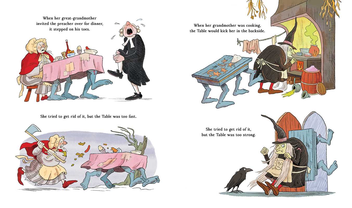Witch's Table (A Funny, Magical Picture Book for Kids) by Melinda Beatty: Hardcover; 32 pages / English