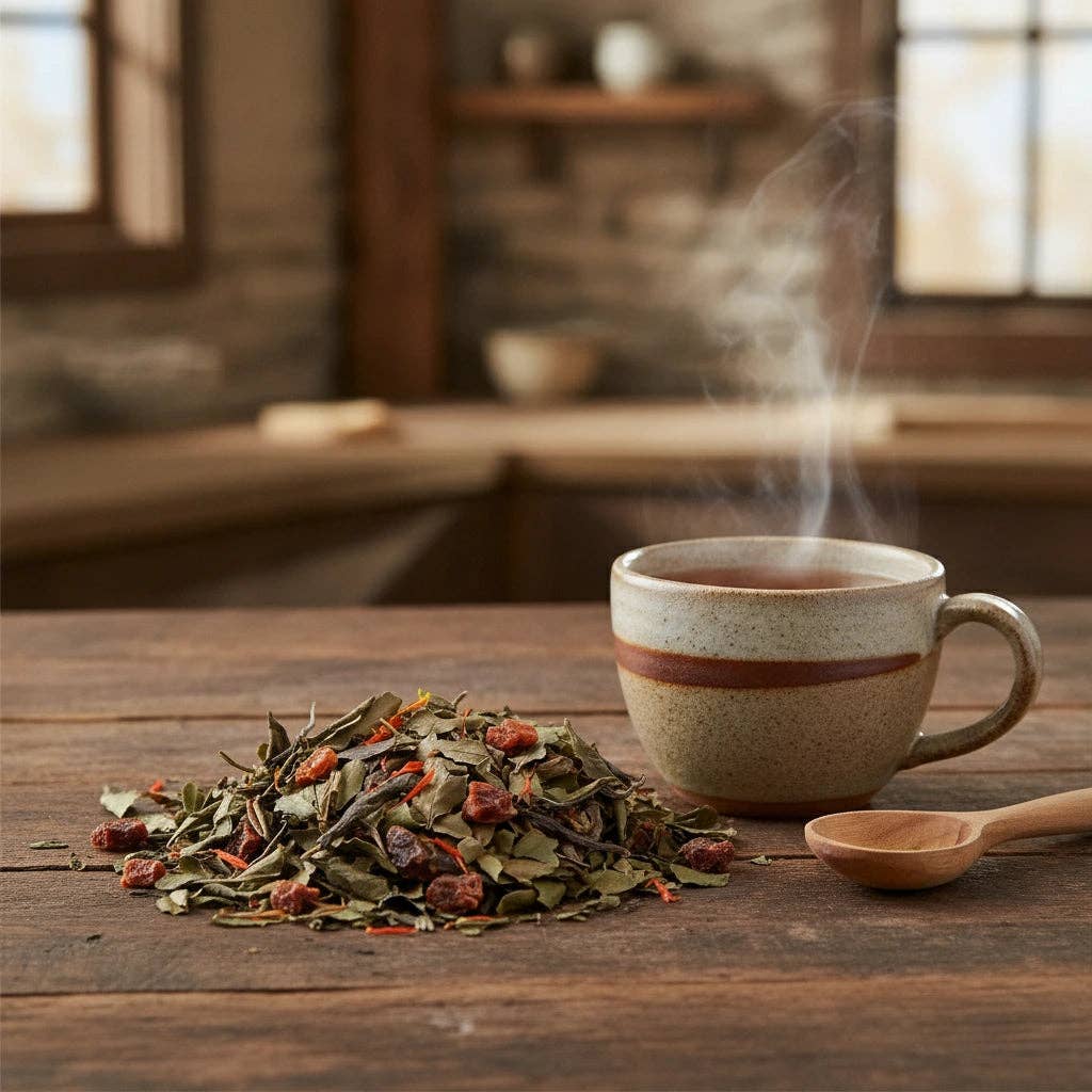 Pomegranate White Tea (Camellia Sinensis): 1 lb