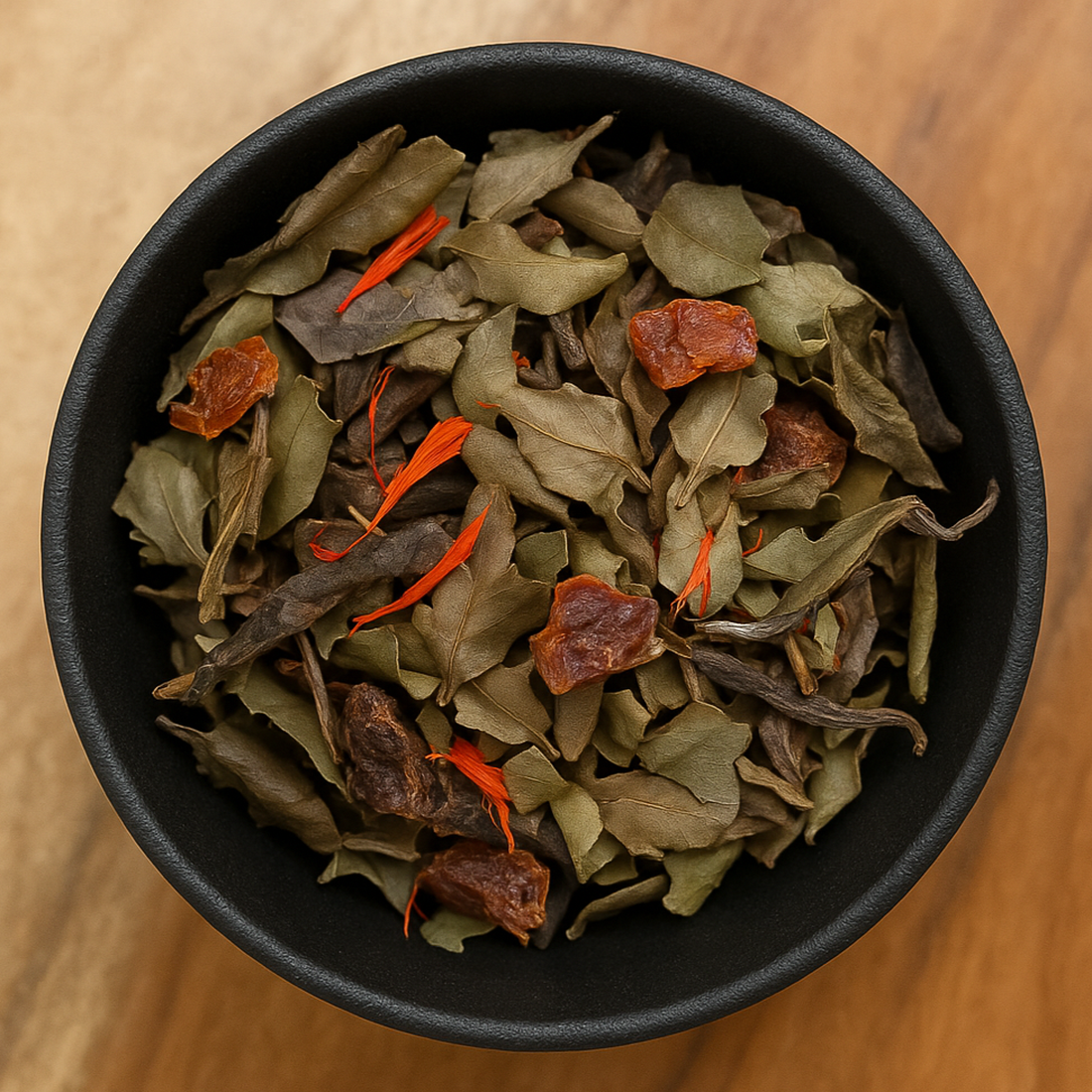 Pomegranate White Tea (Camellia Sinensis): 1 lb