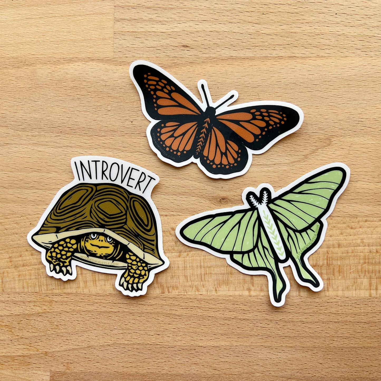 Luna Moth Sticker