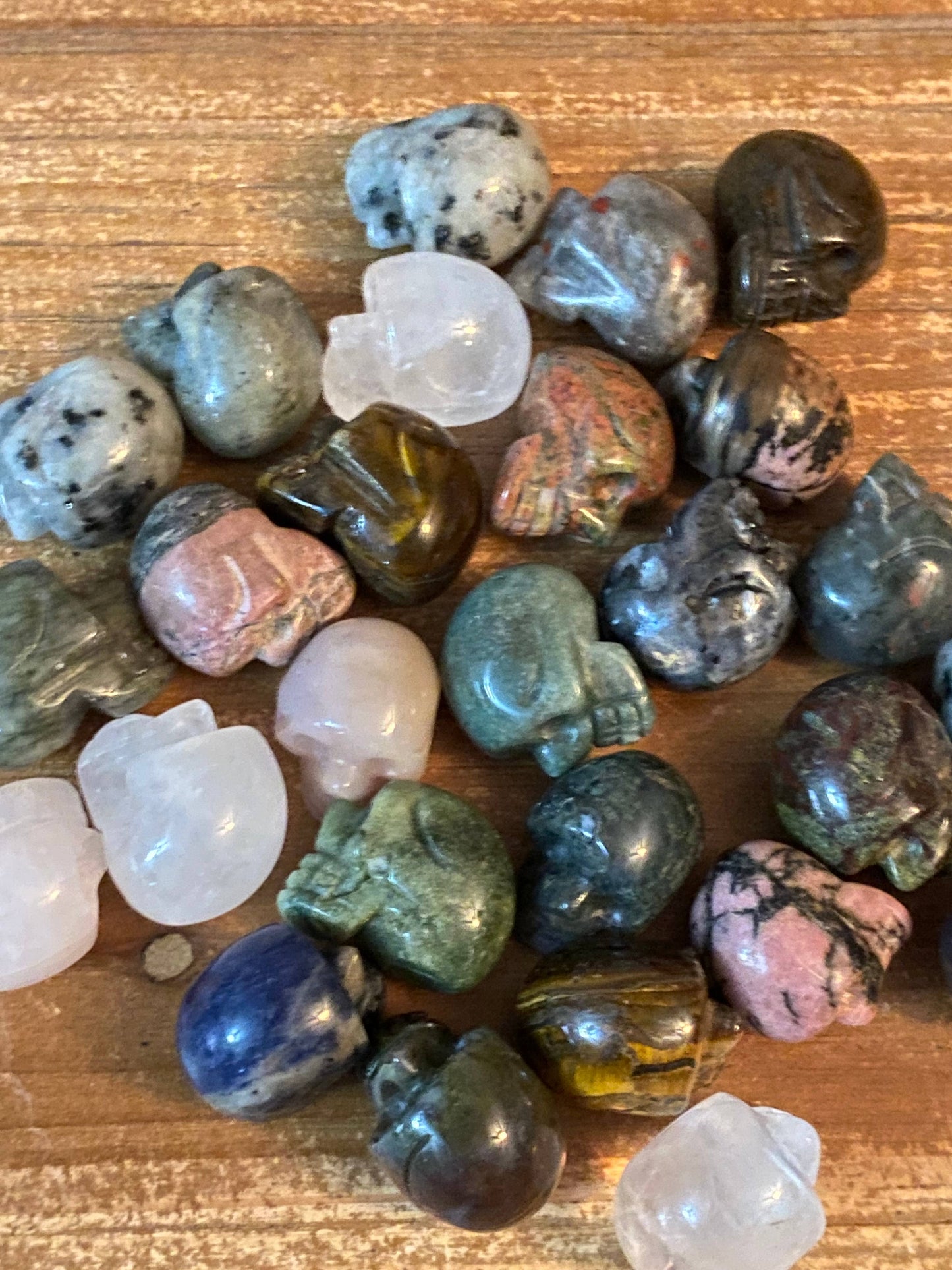 Mini Crystal Skulls Bulk Set Mystery Mini Skulls