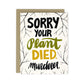 Plant Murderer Card