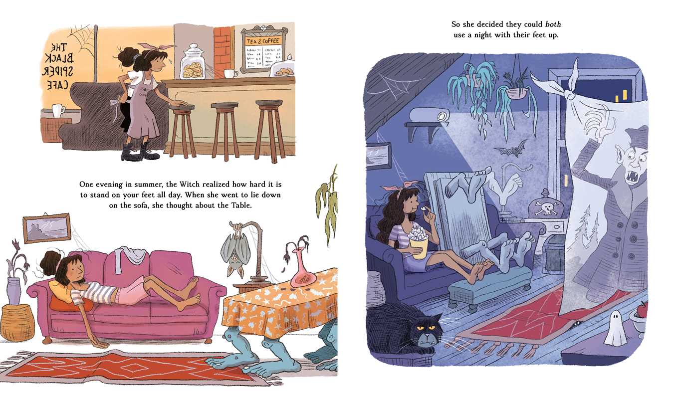 Witch's Table (A Funny, Magical Picture Book for Kids) by Melinda Beatty: Hardcover; 32 pages / English
