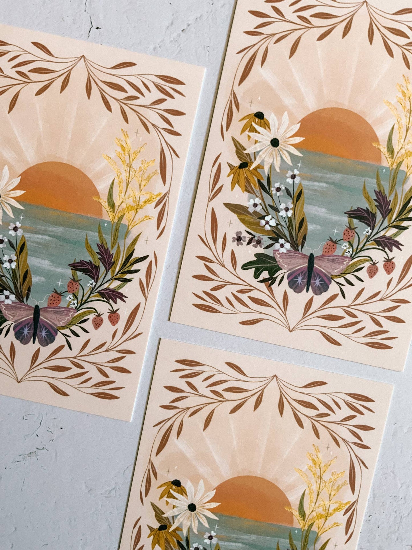 Postcard Print: Sun Solstice, 4x6