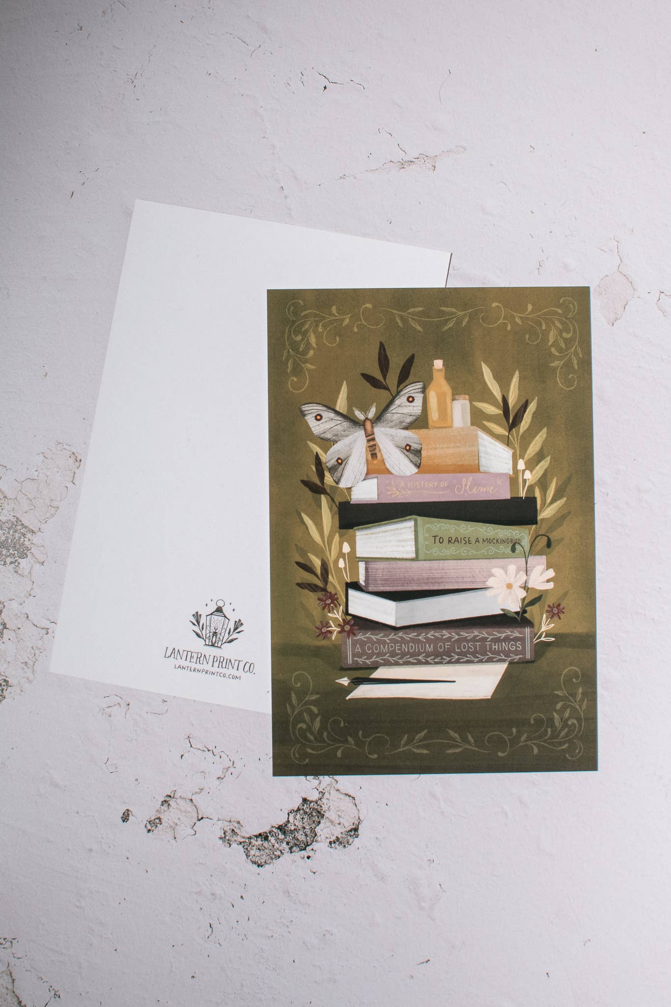 Postcard Print: Dark Academia, 4x6