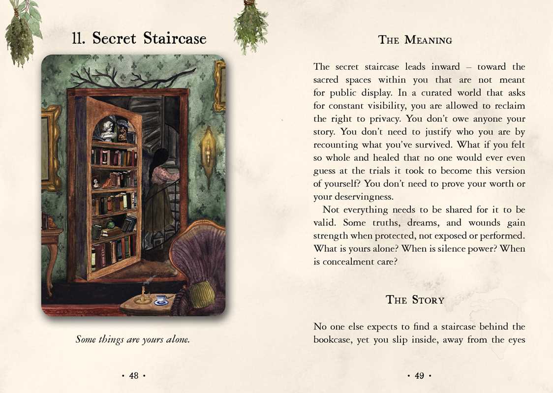 Witch's Homestead Oracle by Hadas Knox: Flashcards; 160 pages / English