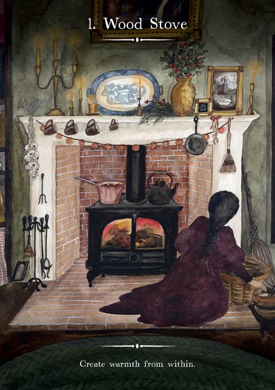 Witch's Homestead Oracle by Hadas Knox: Flashcards; 160 pages / English