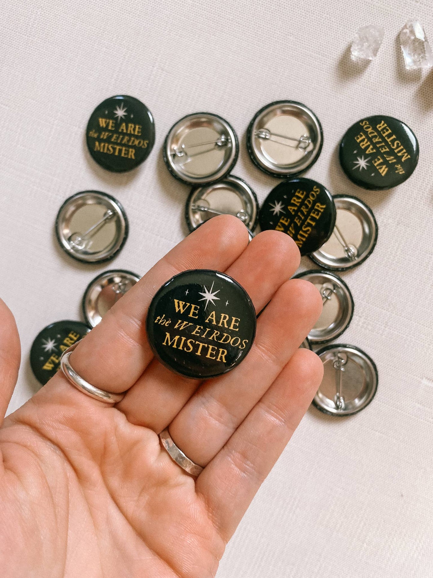 Button Pin: Weirdos, 1.25"