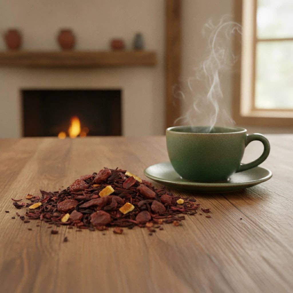 Cranberry Orange Herbal Tea (Aspalathus Linearis): 1 lb