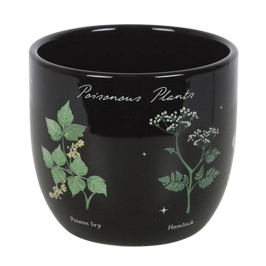 Poisonous Plants Gothic Botanical Plant Pot